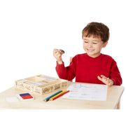 Wooden Stamp Set - Vehicles T6