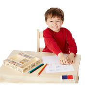 Wooden Stamp Set - Vehicles T6