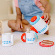 Wooden Steep & Serve Tea Set Q6