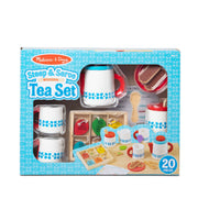 Wooden Steep & Serve Tea Set Q6