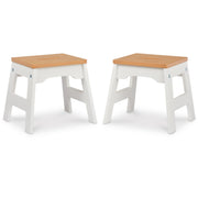 Wooden Stools – Set of 2 B3