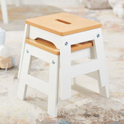 Wooden Stools – Set of 2 B3