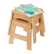 Wooden Stools – Set of 2 X3