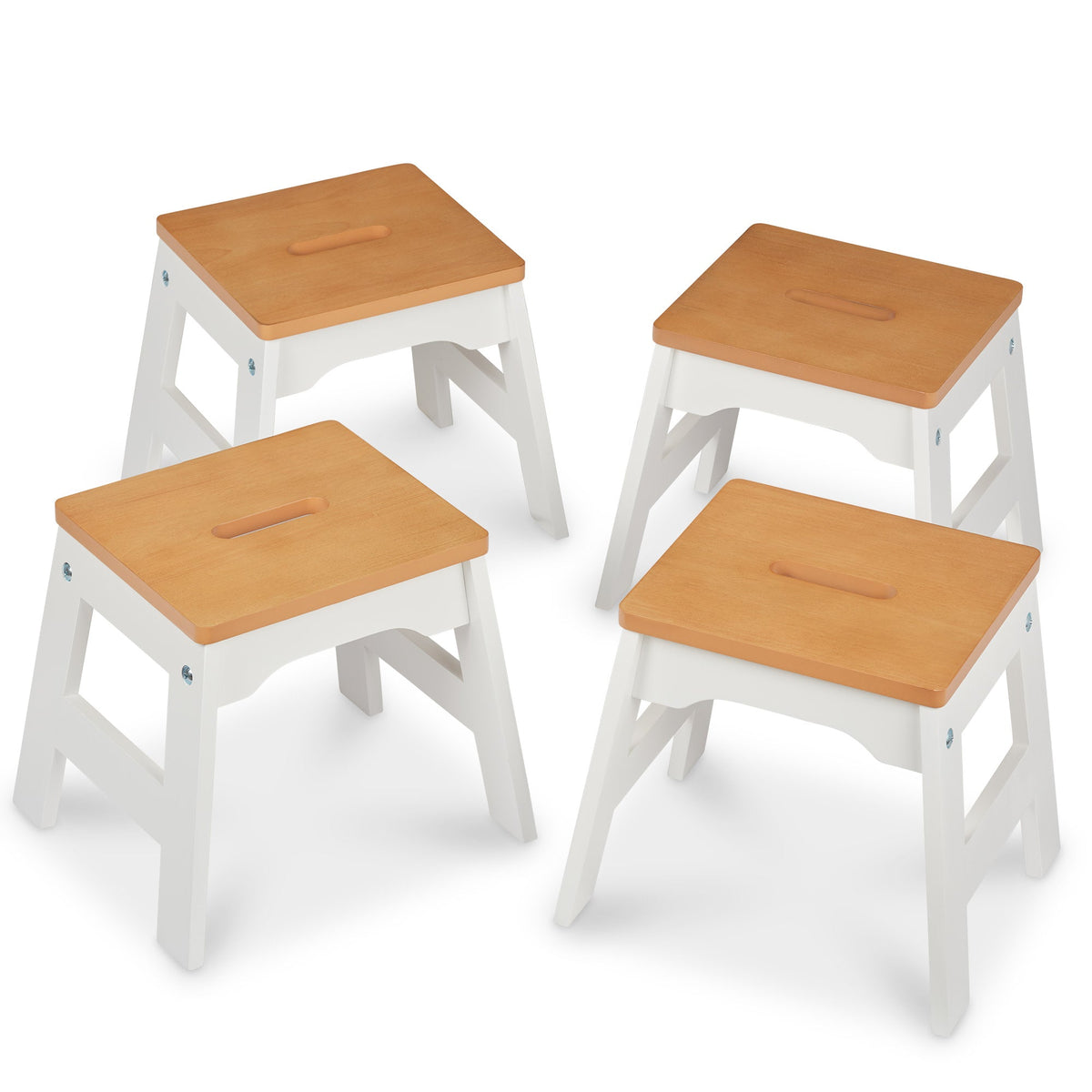 Wooden Stools – Set of 4 M3