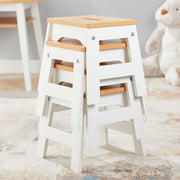 Wooden Stools – Set of 4 P7