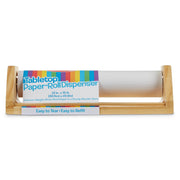 Wooden Tabletop Paper Roll Dispenser P6