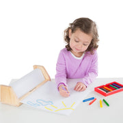 Wooden Tabletop Paper Roll Dispenser P6