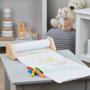 Wooden Tabletop Paper Roll Dispenser P6
