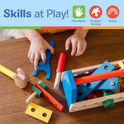 Wooden Take-Along Tool Kit J7