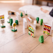 Wooden Town Play Set Z4