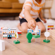 Wooden Town Play Set Z4