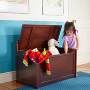 Wooden Toy Chest (Espresso) F6