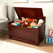 Wooden Toy Chest (Espresso) F6