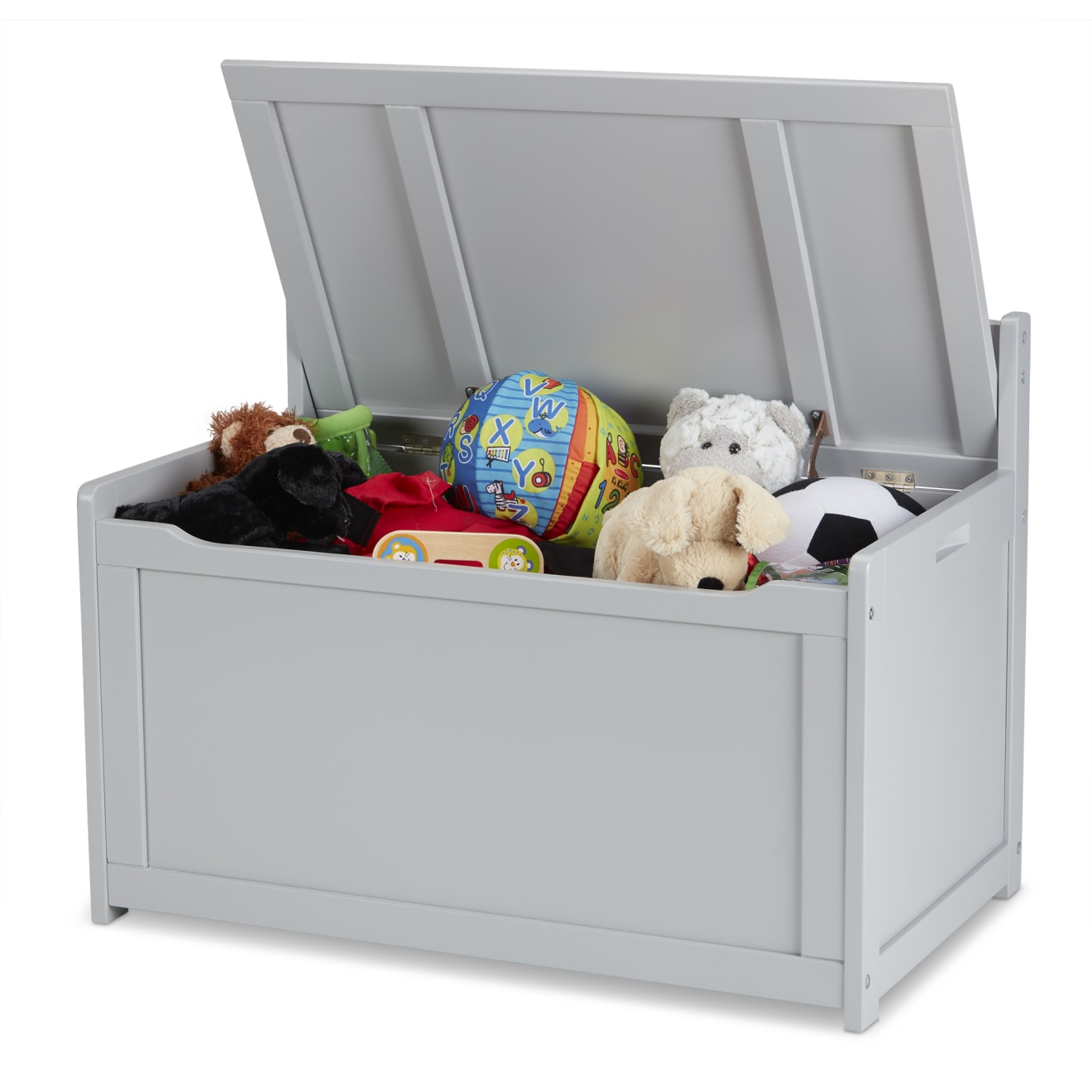 Wooden Toy Chest (Gray) B8