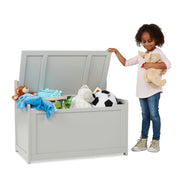Wooden Toy Chest (Gray) B8