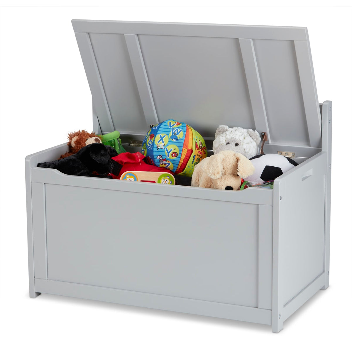 Wooden Toy Chest (Gray) J1