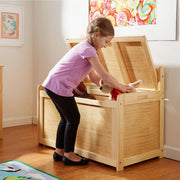 Wooden Toy Chest (Honey) B1