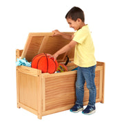 Wooden Toy Chest (Honey) B1