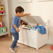 Wooden Toy Chest (White) S4