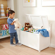 Wooden Toy Chest (White) S4