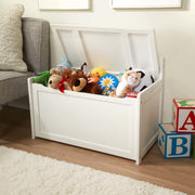 Wooden Toy Chest (White) S4