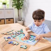Wooden Underwater Gear Puzzle – 18 Pieces Z7