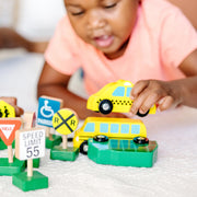 Wooden Vehicles and Traffic Signs Y6