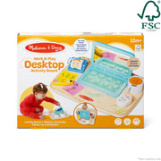 Wooden Work & Play Desktop Activity Board A8