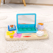 Wooden Work & Play Desktop Activity Board F4
