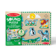 Zoo Animals Sound Puzzle - 8 Pieces A3