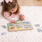 Zoo Animals Sound Puzzle - 8 Pieces A3