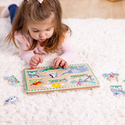 Zoo Animals Sound Puzzle - 8 Pieces Y7